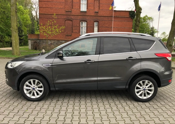 Ford Kuga cena 63800 przebieg: 85584, rok produkcji 2016 z Sieradz małe 781